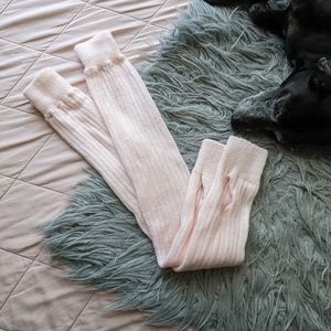27" Ballet Pink Leg Warmers